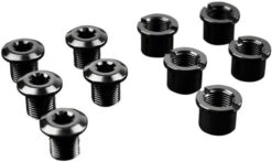 AbsoluteBLACK Chainring Bolt Set - Short Bolts And Nuts Set Of 5